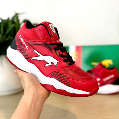 Giày bóng chuyền VHD Cabeto Sói đầu đàn đế có đệm hơi bảo vệ khớp gối, cày sân bê tông siêu bền - Chính hãng