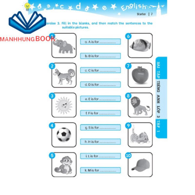 Sách - GLOBAL SUCCESS - Bài tập tiếng anh lớp 3 tập 1 (có đáp án)