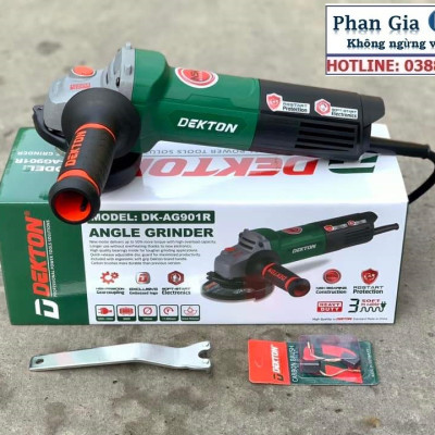 Máy Mài Góc Dekton 900W chống tự khởi động lại