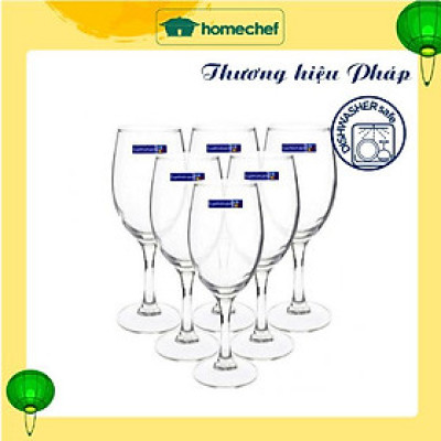Bộ 6 ly vang thủy tinh Raindrop 190ml
