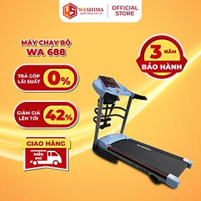 Máy Chạy Bộ tại nhà Washima WA-688 thế hệ mới giúp tăng cơ giảm mỡ hiệu quả.