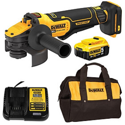 MÁY MÀI PIN CẦM TAY 20V/60V 100MM DEWALT DCG409P1- HÀNG CHÍNH HÃNG