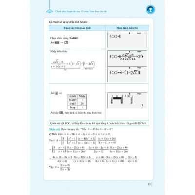 Sách Chinh Phục Luyện Thi Vào Lớp 10 Môn Toán Theo Chủ Đề