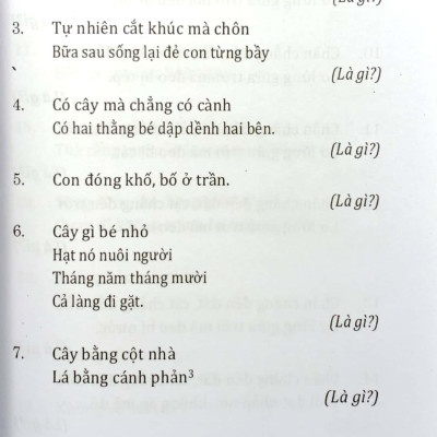 Câu Đố Luyện Trí Thông Minh - Cây, Rau, Củ, Quả