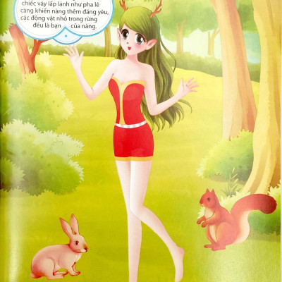 368 Bóc Dán Sticker - Hình Dán Trang Phục Công Chúa - Quyển 10 - Ngọt Ngào