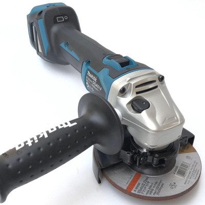 MÁY MÀI GÓC DÙNG PIN (125MM/CÔNG TẮC TRƯỢT/AWS/BL)(18V) (1 ĐẾ SẠC , 02 PIN 18V 5.0AH) MAKITA DGA514RTE- HÀNG CHÍNH HÃNG