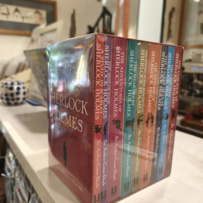 Sách - The Complete Sherlock Holmes by Arthur Conan Doyle - The complete box set collection