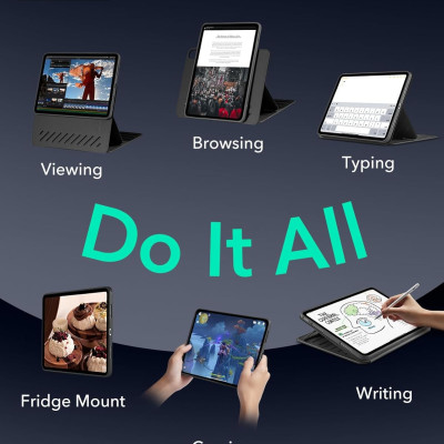 Bao Da dành cho iPad Air 11 inch / iPad Air 13 inch M2 M3 2025/2024 ESR Shift Magnetic Case 360 - Hàng Chính Hãng