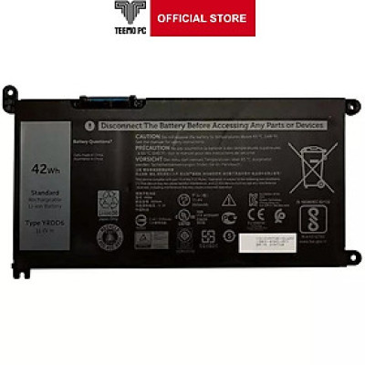 Pin Tương Thích Cho Laptop Dell Inspiron 5480 5480A - Yrdd6 - Hàng Nhập Khẩu New Seal TEEMO PC TEBAT1327