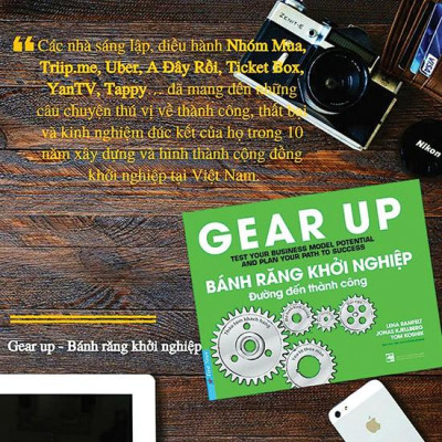 Sách Bánh răng khởi nghiệp FirstNews