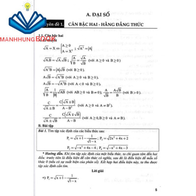 sách- kiến thức và kinh nghiệm làm bài qua các kì thi vào lớp 10 môn toán