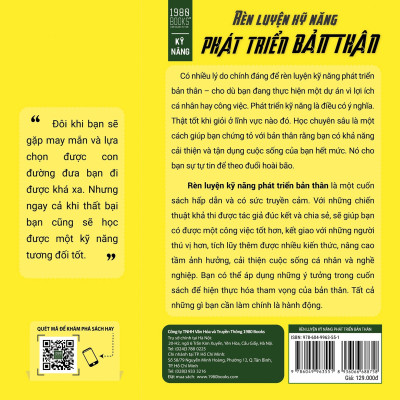 Sách - Rèn Luyện Kỹ Năng Phát Triển Bản Thân - 	Scott H Young (TTR Next Generation)