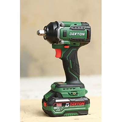 COMBO Máy siết bu lông dùng pin 21V Dekton M21-IW550PRO KÈM 1 PIN M21-B3000 + 1 SẠC M21-S20 DEKTON - KM_T8 -HÀNG CHÍNH HÃNG