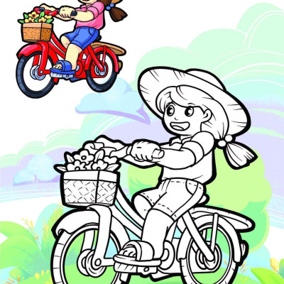 Nào Mình Cùng Tô Màu Nhé! - Phương Tiện