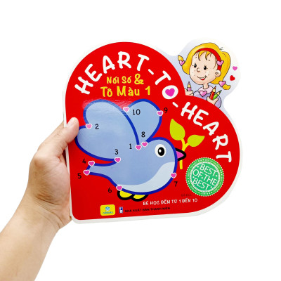 Heart To Heart - Nối Số Và Tô Màu 1