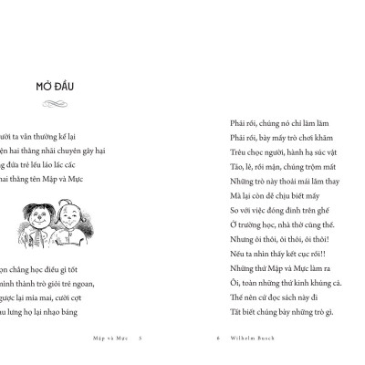 Tác Phẩm Chọn Lọc - Văn Học Đức: Mập Và Mực - Chuyện Hai Thằng Oái Oăm Cùng Bảy Trò Chơi Khăm