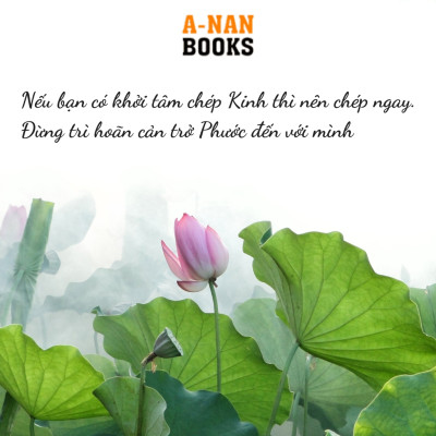 Sách - Vở chép Hồng danh Phật, sổ chép A Di Đà Phật in chữ mờ loại cao cấp dày dặn ( TẶNG KÈM BÚT VIẾT)- Anan Books Biên Soạn