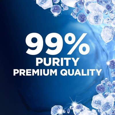 [HCM Hỏa Tốc] Hộp 4,0kg muối rửa chén Finish Salt (2 GÓI 2KG/HỘP) - (Hỗ trợ làm mềm nước khoan nước của máy rửa chén)