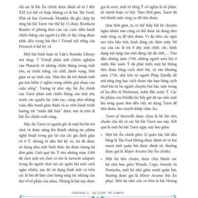 Tarot Toàn Thư - Đọc Vận Mệnh Qua Những Lá Bài -SGB