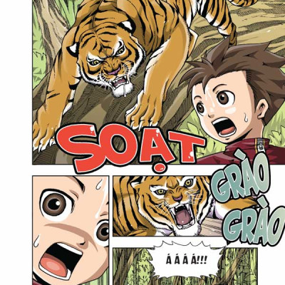 Truyện tranh manga Nhiệm Vụ Khoa Học Kỳ Bí tập 10: Nguy hiểm! Chinh phục thế giới động vật hoang dã