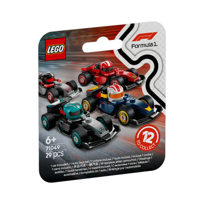 LEGO MINIFIGURES 71049 Đồ Chơi Lắp Ráp Bộ Sưu Tập Xe Đua F1 - Giao Hàng Ngẫu Nhiên