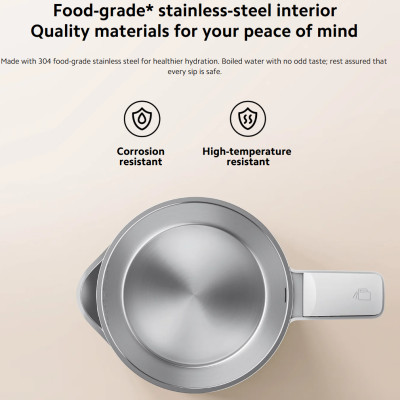 Ấm Đun Nước Siêu Tốc Xiaomi Electric Kettle 2 Lite | 1500W - Hàng chính hãng