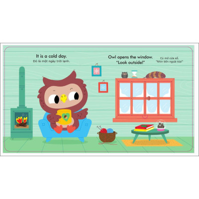 English Zoo - Ngày Tuyết Rơi - Snowy Day - Song Ngữ Anh -Việt