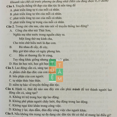 Sách - Đề kiểm tra đánh giá Giáo dục công dân 8 (Kết nối tri thức với cuộc sống)