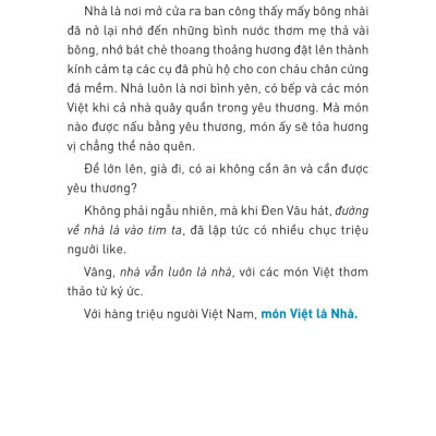 Sách - Món Việt Là Nhà