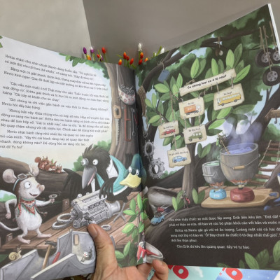 (Bìa mềm, in màu toàn bộ) BỘ 5 CUỐN SÁCH NEVIO – CHÚ CHUỘT CAN ĐẢM - Matthias von Bornstädt -  Hạnh Dung dịch - Thái Hà - NXB Lao Động