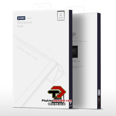 Bao da cho Samsung Galaxy Tab A8 10.5 inch 2022 X200 X205 chính hãng Dux Ducis Domo hít nam châm chắc chắn - Hàng chính hãng