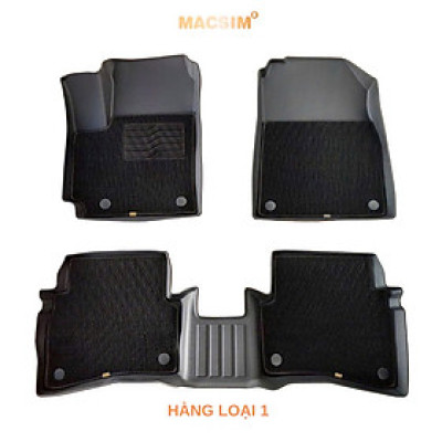 Thảm lót sàn ô tô 2 lớp cao cấp dành cho xe Kia Sonet (sd3) nhãn hiệu Macsim - ( Giảm giá nhưng chất lượng không giảm)