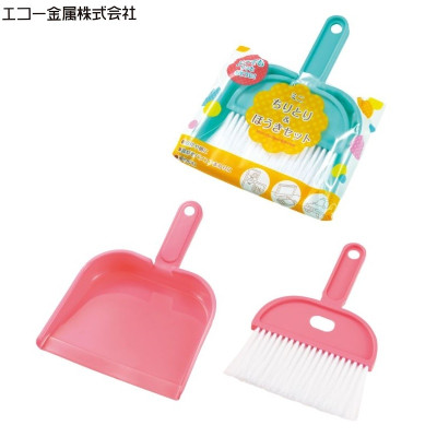 Bộ chổi & hót rác Echo 20.5cm nhiều màu sắc - hàng nội địa Nhật Bản