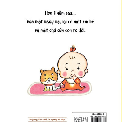 Cún con và tôi được sinh ra vào cùng một ngày