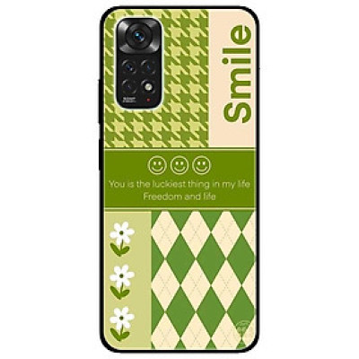 Ốp lưng dành cho Xiaomi Redmi Note 11 4G mẫu Nụ Cười Xanh