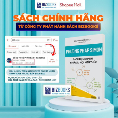 Sách - Phương Pháp Học Tập Của Simon - Cách Học Nhanh, Nhớ Lâu Mọi Kiến Thức -  Phát Triển Bản Thân Mỗi Ngày - MCBooks