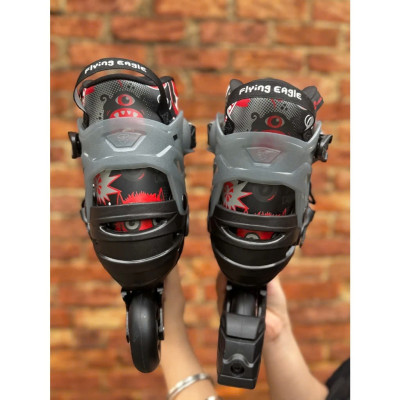 [TẶNG ĐẦY ĐỦ BẢO HỘ] Giày Patin Trẻ Em Flying Eagle L6 Lumos Bản Đặc Biệt - Có 8 Bánh Đèn Sáng