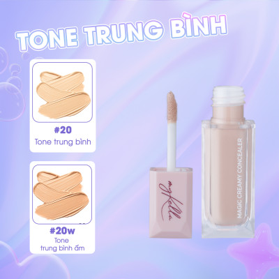 Kem Che Khuyết Điểm myKella Che Phủ Hoàn Hảo, Phù Hợp Với Mọi Loại Da - Magic Creamy Concealer 5ml