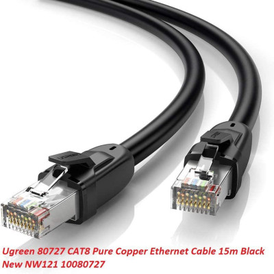 Ugreen UG80727NW121TK 15M CAT8 S/FTP Cáp mạng toàn đồng truyền dữ liệu giữa các máy tính - HÀNG CHÍNH HÃNG