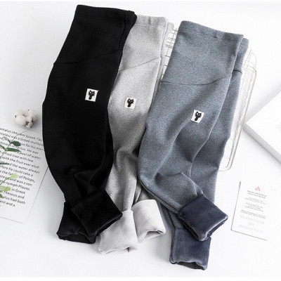 Quần bầu mèo lót lông thu đông