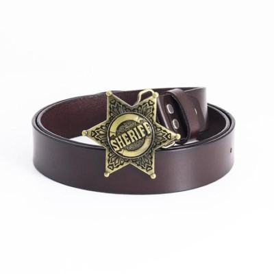 Thắt lưng da cao bồi_quân đội_retro