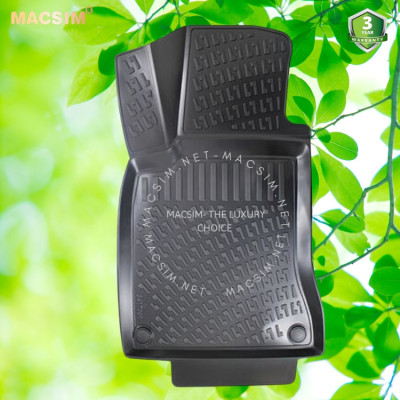 Thảm lót sàn ô tô nhựa TPU Silicon Mercedes GL 2006-2013 (X164) Nhãn hiệu Macsim