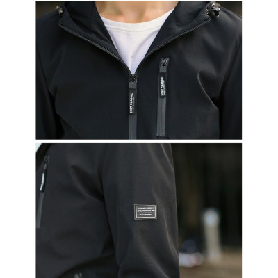 ÁO KHOÁC DÙ NAM 2 LỚP CÓ NÓN 