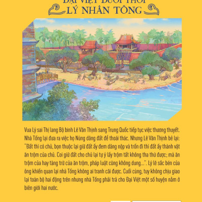 Sách - Lịch Sử Việt Nam Bằng Tranh - Đại Việt Dưới Thời Lý Nhân Tông - Bản Màu - Bìa Cứng