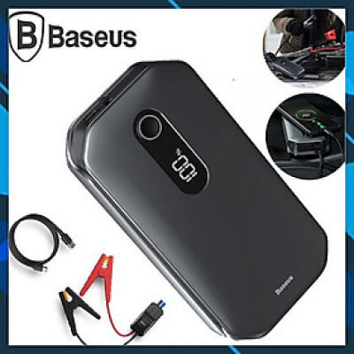 BỘ KÍCH ẮC QUY KIÊM SẠC DỰ PHÒNG CRJS03-01 12000mAh THƯƠNG HIỆU CAO CẤP BASEUS DÙNG CHO XE Ô TÔ - HÀNG NHẬP KHẨU