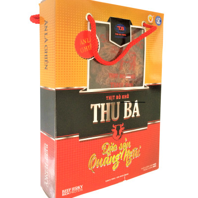 Combo 1 hộp bò khô sợi  500gr+ 1 hộp khô lát 500gr quà tặng