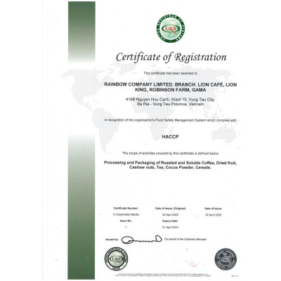 [Tặng Phin Cà Phê] Hộp Quà Cà Phê Rang Xay Chồn Thượng Hạng - LION Cafe - Hộp 350gr