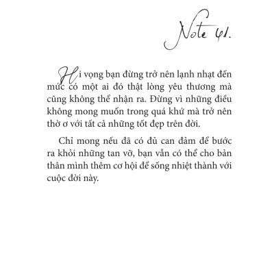 Gửi Cậu Một Cái Ôm Vì Đã Không Bỏ Cuộc