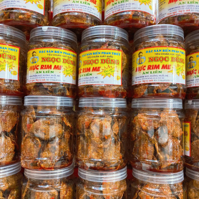 Đặc sản Phan Thiết - Mực Rim Me Đã Chế Biến Ăn Liền Hộp 250 Gram Là Món Ăn Ngon Ơi Là Ngon. Hạn Sử Dụng 6 Tháng Kể Từ Ngày Đặt Hàng - OCOP 4 Sao