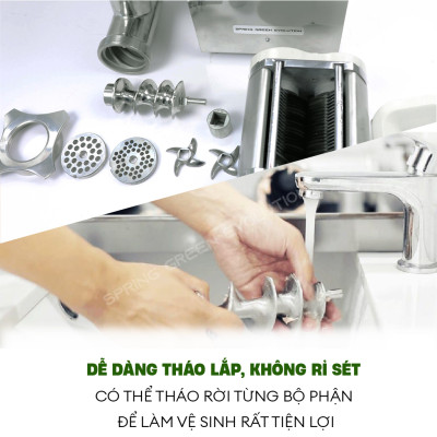 Máy Xay Thịt Công Nghiệp MGA 2 Trong 1. Máy Xay Đa Năng Công Suất 120-150kg/h. Loại Máy Đa Năng. Hàng Nhập Khẩu Thailand